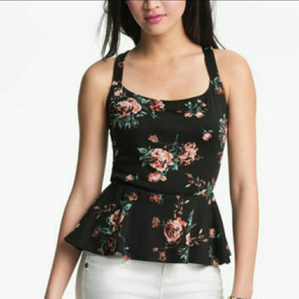 Liberty Love | Floral Peplum Top